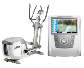 Frons Dialoog val The Tunturi C85 Elliptical Cross Trainer with MP3 Player
